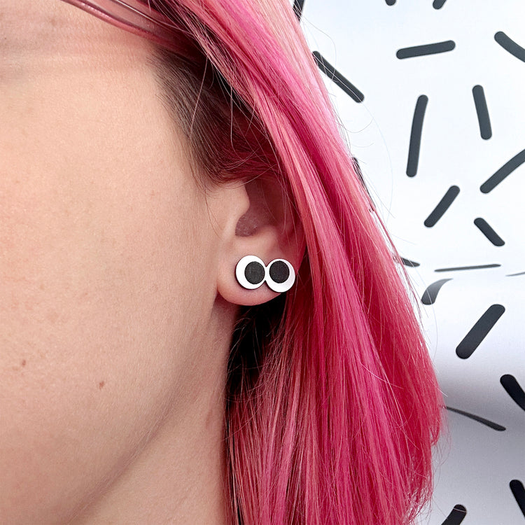 Googly Eye Stud Earrings