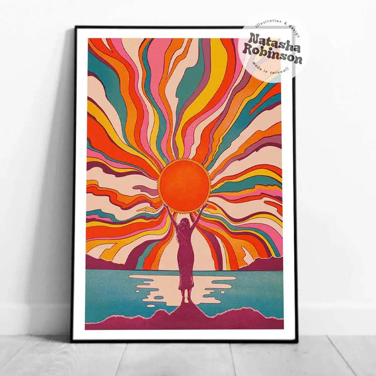 Sun Goddess A3 Print
