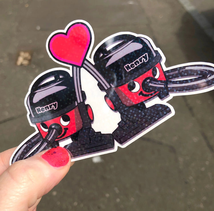 Henry Loves Henry Vacuum Sticker