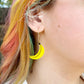 Banana Hoop Earrings