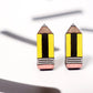 Pencil Stud Earrings