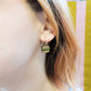 Burger and Fries Huggie Earrings