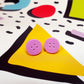 Buttons Stud Earrings