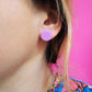 Buttons Stud Earrings