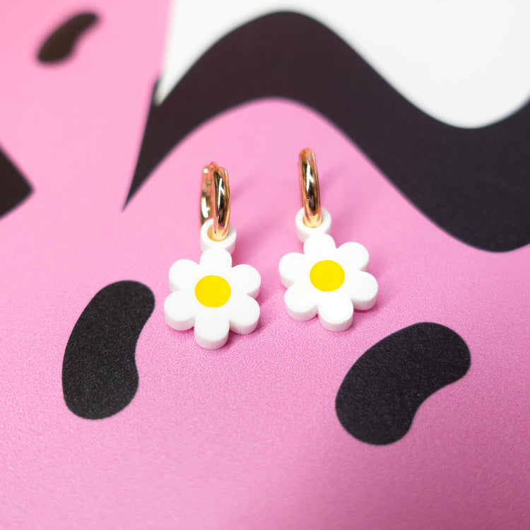 Daisy Huggies Earrings