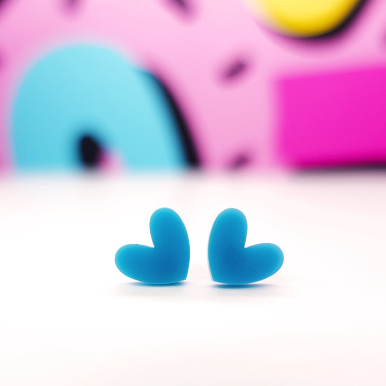 Heart Stud Earrings