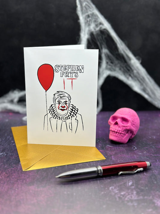 Stephen Fry's It Greetings Card