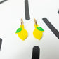 Lemon Huggie Earrings