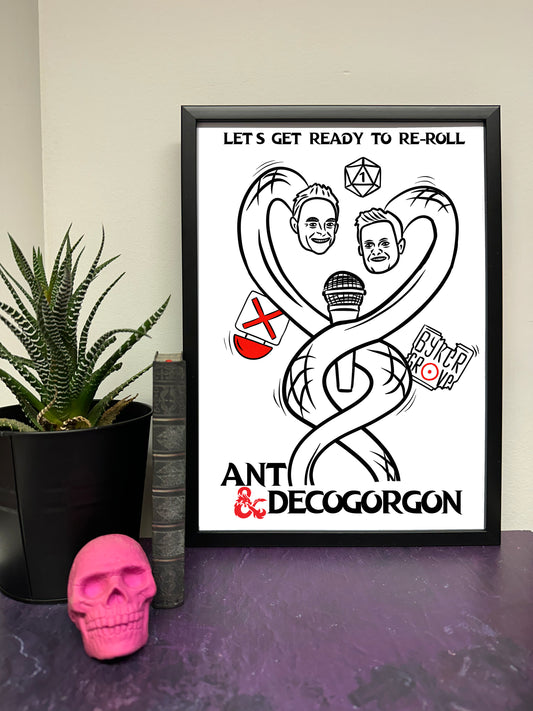 Ant & Decogorgon A4 Print
