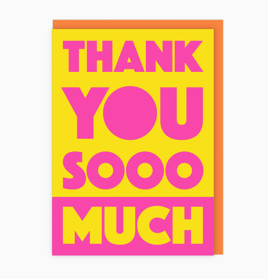 Thank You Sooo Much Card