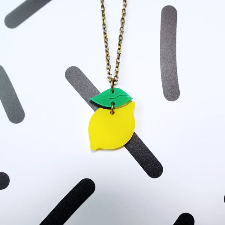 Lemon Mini Necklace