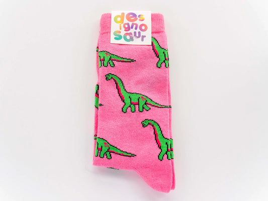 Designosaur Diplodocus Socks