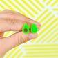 Avocado Stud Earrings
