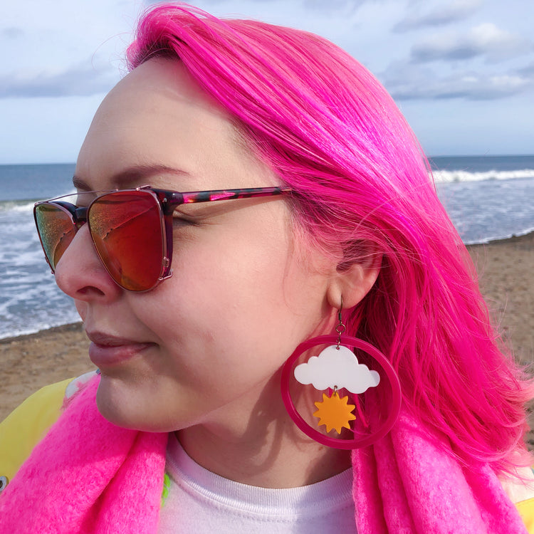 Sunshine Statement Earrings