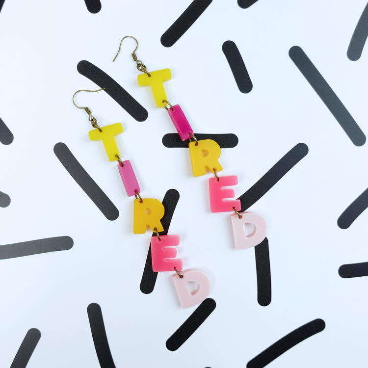 Tired Statement Earrings